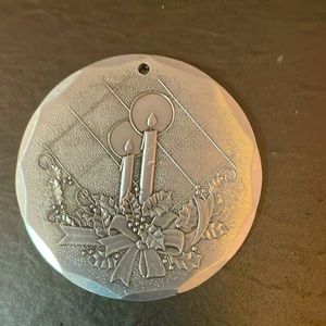 Wendell August Forge Christmas Ornament 1992